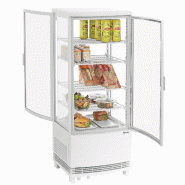 Mini vitrine réfrigérée 98L2T blanc 700498 Bartscher