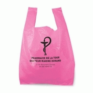 Pfssb1506 - sac bretelle 28x7x48 cm rose 50 mc - bellepharma