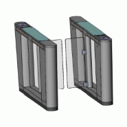 Portillon controle et securite d'acces slimline Portillon controle et securite d'acces slimline