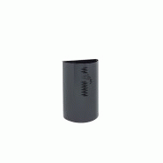 Poubelle exterieure 40l gris manganese miluna medial (778061) Poubelle exterieure 40l gris manganese miluna medial (778061)