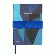 Quo Vadis - Carnet de notes - Français - Iconique - Multicolore - Pages Lignées - 15x21 cm - Papier Clairefontaine blanc - Toile (effet tissé) - bl Quo Vadis - Carnet de notes - Français - Iconique - Multicolore - Pages Lignées - 15x21 cm - Papier Clairefontaine blanc - Toile (effet tissé) - bl