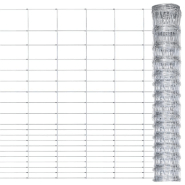 Vidaxl clôture de jardin acier galvanisé 50x1,6 m argenté 149493