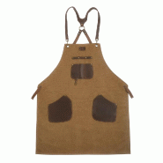 XinZuo - Tablier de cuisine marron - marron multi-matériau WQ-Z XinZuo - Tablier de cuisine marron - marron multi-matériau WQ-Z