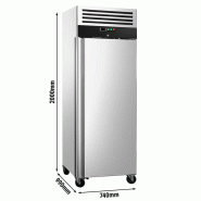 Armoire pâtissière réfrigérée positive Inox - EN 600x800 - 612 L | GGM Gastro - BKG800ND
