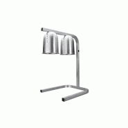 Chauffe frites 2 lampes Finition inox DL2112-S Atosa