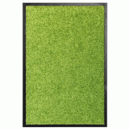 Décoshop26 - Paillasson lavable Vert 40x60 cm DEC023188 - 3001216669606