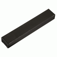 Etui couverts carton noir vernis 20,6x6,6x2,4cm - par 150