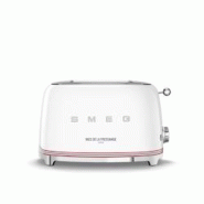 Grille pain 2 tranches blanc - Autre Acier Smeg 22.4x36.6 cm - blanc acier 8017709354831 Grille pain 2 tranches blanc - Autre Acier Smeg 22.4x36.6 cm - blanc acier 8017709354831