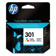 HP 301 cartouche d'encre trois couleurs authentique_0