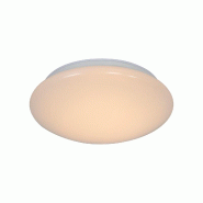 Nordlux Plafonnier luminaire MONTONE 25 Métal Blanc H. 8 IP44 -Intérieur - gris métal 5704924002267