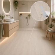 Pavimentos Arquiservi Sol vinyle PVC AUTOCOLLANT (5 m²) Chêne Classique Naturel Mat (1,8 mm) - beige plastique polypropylène 8435760610145