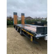 Remorque 3 essieux centraux - porte-engins - disponible à la vente