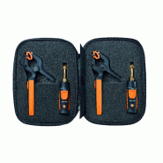 Kit compact Smart Probe du frigoriste Testo - Manomètre haute pression et thermomètre à pince