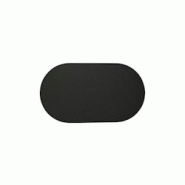 Stil Casa, set de 12 chemins de table unicolores, polyuréthane cousu, 58xh. 38 cm, finition dollar couleur noir. - RUN6838-ND Stil Casa, set de 12 chemins de table unicolores, polyuréthane cousu, 58xh. 38 cm, finition dollar couleur noir. - RUN6838-ND