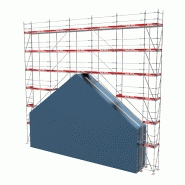 Échafaudage de toiture - montage / démontage modulaire - AFIX