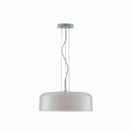AQA Design Lustre BERWIN en verre blanc L.35 P.35 H.150 - blanc verre MP04053