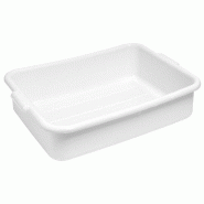 Bac alimentaire multi-usage 54x39x18,5cm blanc