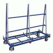 Chariot porte-panneaux à double face