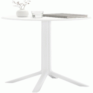 CLP Mange debout Tomas Plastique HBT: 107x60x60 cm Blanc - blanc 327949