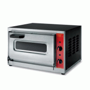 Four à pizza électrique porte vitrée - 1 pizza Ø 40 - 1 chambre | Ggf - MICROH18