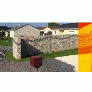 Gabions optimized murs de type clôture