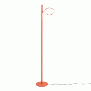 Gea Luce Lampadaire GPIA31 Orange Brûlé 25W LED 1391lm 3000K Dimmable Push _ Gealuce - GPIA31 Gea Luce Lampadaire GPIA31 Orange Brûlé 25W LED 1391lm 3000K Dimmable Push _ Gealuce - GPIA31