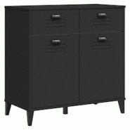 Helloshop26 - Buffet bahut commode armoire meuble de rangement organisateur cuisine salle de séjour salon 80 x 40 x 80 cm bois 02_0036632 - 300021296 Helloshop26 - Buffet bahut commode armoire meuble de rangement organisateur cuisine salle de séjour salon 80 x 40 x 80 cm bois 02_0036632 - 300021296