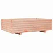 Helloshop26 - Jardinière bac lit surélevé plantes fleurs terrasse jardin 90 x 60 x 26,5 cm bois massif de douglas marron 02_0038014 - 3000214020426 Helloshop26 - Jardinière bac lit surélevé plantes fleurs terrasse jardin 90 x 60 x 26,5 cm bois massif de douglas marron 02_0038014 - 3000214020426