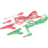 Jeu de 2 cordons r v avec fusible f10a 50ka (sous blister) - MEG1001-977B