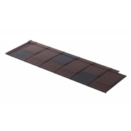 Panneaux aspect de shingles métalliques - Revêtement pierre naturelle ou thermolaqué - METROTILE® interlock iSHINGLE Panneaux aspect de shingles métalliques - Revêtement pierre naturelle ou thermolaqué - METROTILE® interlock iSHINGLE
