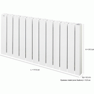Radiateur électrique connecté à inertie fluide 2000 w alcantara Radiateur électrique connecté à inertie fluide 2000 w alcantara