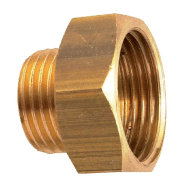Réduction mâle 33/42 femelle50/60 laiton - GARIS - d055065 - 061555