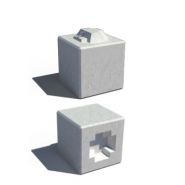 Bsb_050 - bloc beton lego - buhler fils - longeur: 50cm