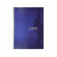 Calligraphe Lot de 5 Cahier Ligne 7000 24x32, 180p./90 feuilles 70 g/m² reliure intégrale, quadrillé 5x5 - 3210330005607