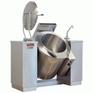 Diamond - Marmite basculante gaz 200 litres, chauffage indirect - réf. GMB/200I - AKS-GMB/200I
