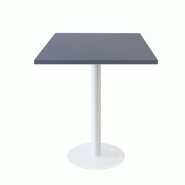 RestooTab - Table Rome blanc 60x60cm bleu fes fenix - bleu Bois manufacturé TB-ROM1-6060M-BL.FES