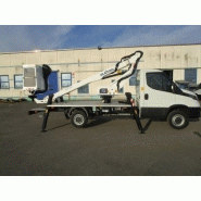 Scorpion 1490 sur iveco camion nacelle - oil & steel france - 14,2 m