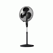 TAURUS Ventilateur Sur Pied 40cm 40w Noir GRECO16CRELEGANCE - noir 8414234446893