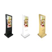 Totem interactif d'extérieur FoodieTotem - design personnalisé - écran 43 pouces Totem interactif d'extérieur FoodieTotem - design personnalisé - écran 43 pouces
