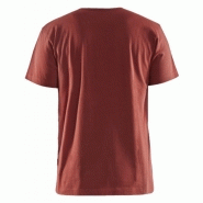 Tshirt imprimé 3d rouge brique taille xl