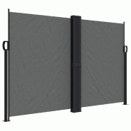 VidaXL Auvent latéral rétractable anthracite 160x1200 cm Modèle Titan Élégance - 4004823_0