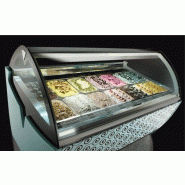 Vitrine à crèmes glacées 18 bacs de 1693 mm avec groupe semi-hermétique tropicalisée - fb style Vitrine à crèmes glacées 18 bacs de 1693 mm avec groupe semi-hermétique tropicalisée - fb style