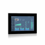 Panel PC industriel fanless 10,1 pouces - Supervision, HMI, automatisation - EVI-C010WAC