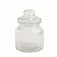 Bocal hauteur 15 cm Optic en verre - Transparent Rond Verre T&g Woodware - transparent verre 5013338130016 Bocal hauteur 15 cm Optic en verre - Transparent Rond Verre T&g Woodware - transparent verre 5013338130016