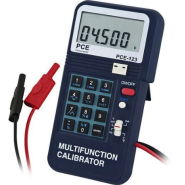 Calibrateur de process pour signaux et simulateur de courant, tension, fréquence et température - PCE-123 -  PCE INSTRUMENTS