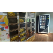 Distributeur à plateaux tournants réfrigérés pour la vente de maximum de petits conditionnements sur un minimum d'espace - FAS Easy 6000 Distributeur à plateaux tournants réfrigérés pour la vente de maximum de petits conditionnements sur un minimum d'espace - FAS Easy 6000
