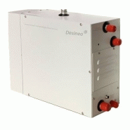 [12 kW] Générateur de vapeur Desineo pour hammam - usage professionnel ou domestique - vidange automatique - cuve inox - pour espaces de 12 à 16 m3
