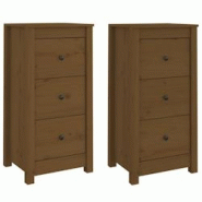 Helloshop26 - Buffet bahut commode armoire meuble de rangement organisateur cuisine salle de séjour salons lot de 2 40 x 35 x 80 cm 02_0036887 - 3000 Helloshop26 - Buffet bahut commode armoire meuble de rangement organisateur cuisine salle de séjour salons lot de 2 40 x 35 x 80 cm 02_0036887 - 3000