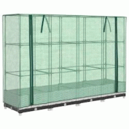 Helloshop26 - Jardinière bac lit surélevé plantes fleurs terrasse jardin surélevée avec housse aspect rotin 160 x 40 x 123 cm blanc 02_0038750 - Helloshop26 - Jardinière bac lit surélevé plantes fleurs terrasse jardin surélevée avec housse aspect rotin 160 x 40 x 123 cm blanc 02_0038750 -