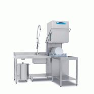 Lave-vaisselle à capot Panier 500x500mm Commandes électroniques LCD RIVER Elettrobar Furnotel